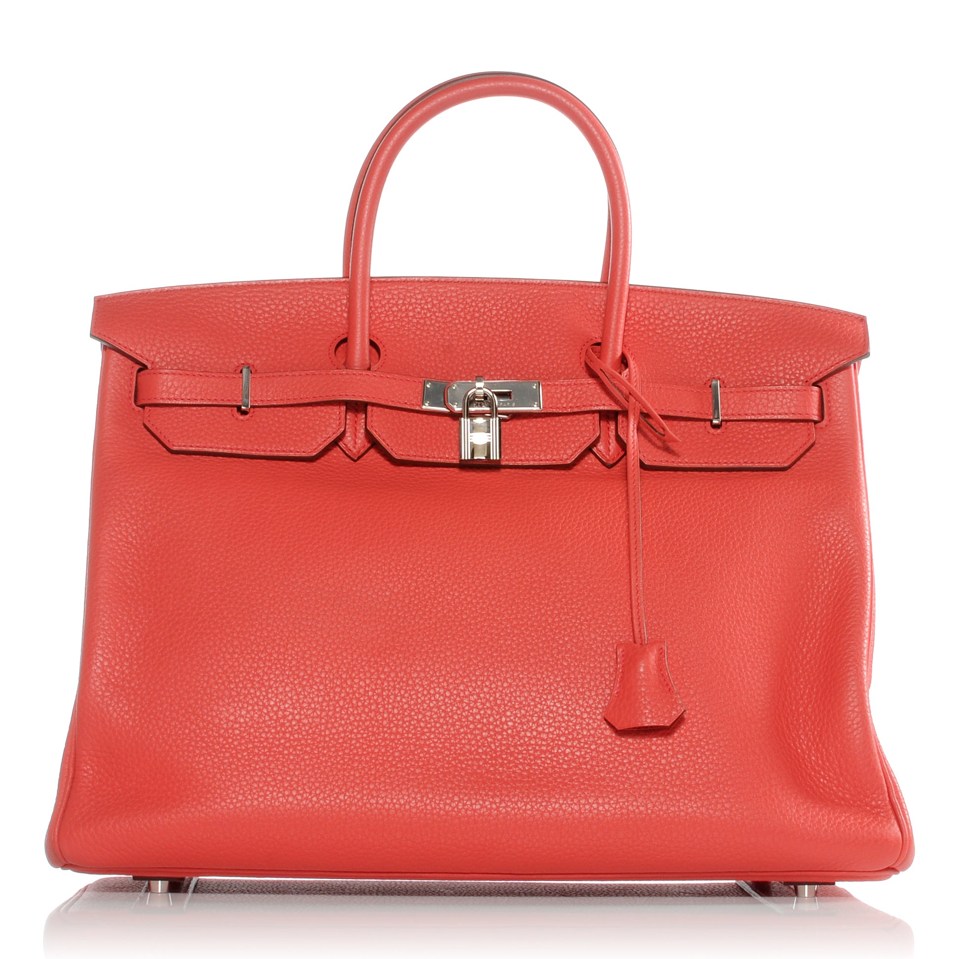 Hermes Taurillon Clemence Birkin 40 Bougainvillea 1 of 9