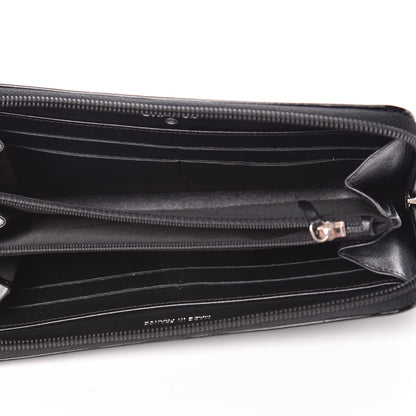 Chanel Patent Large Gusset CC Zip Wallet Black 5 of 8