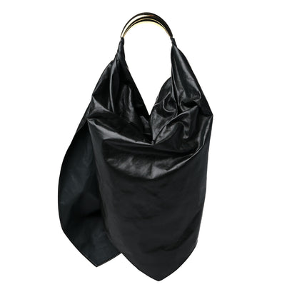 Bottega Veneta Calfskin Foulard Shoulder Bag Dark Green 1 of 8