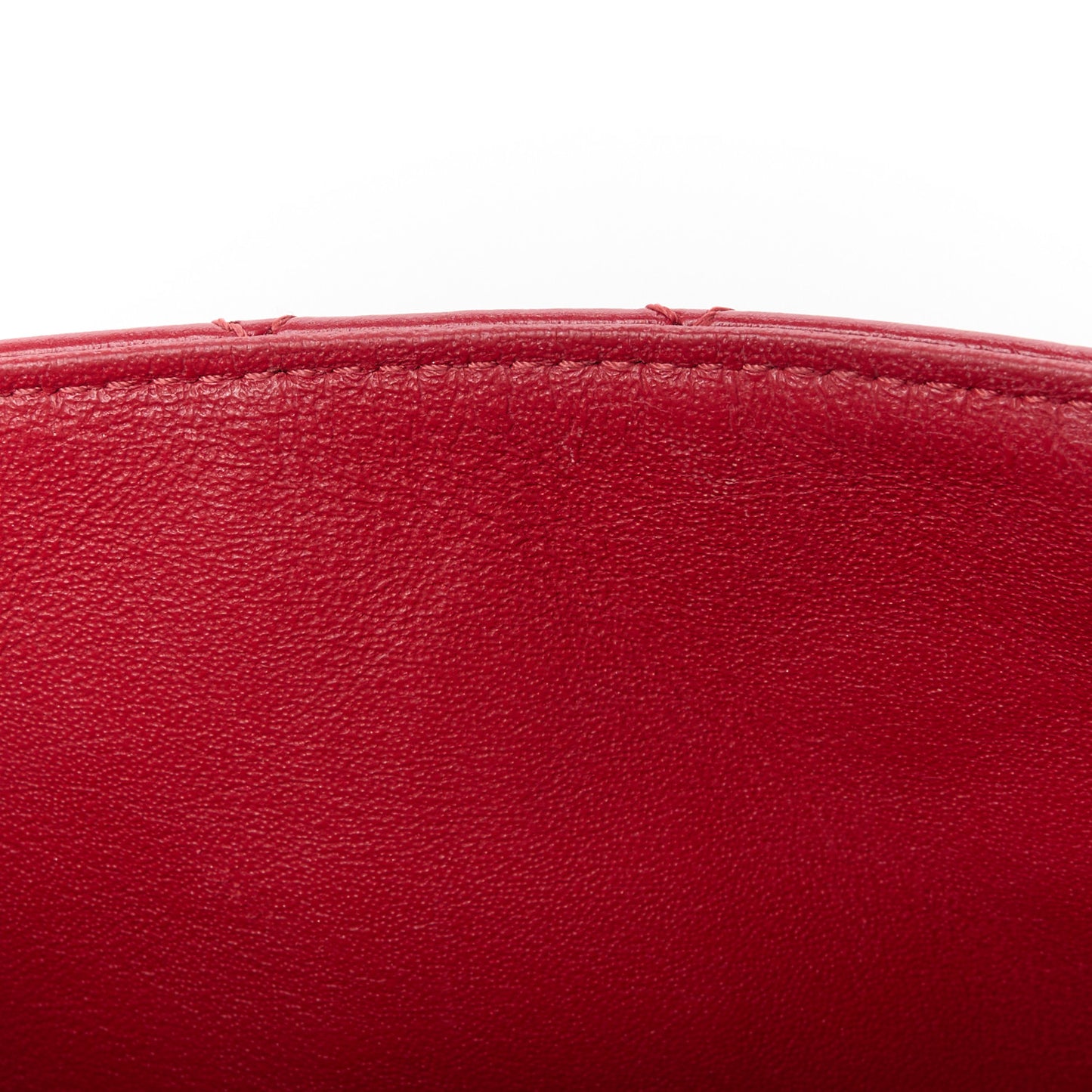 Aged Calfskin Quilted 2.55 Reissue Mini Flap Red