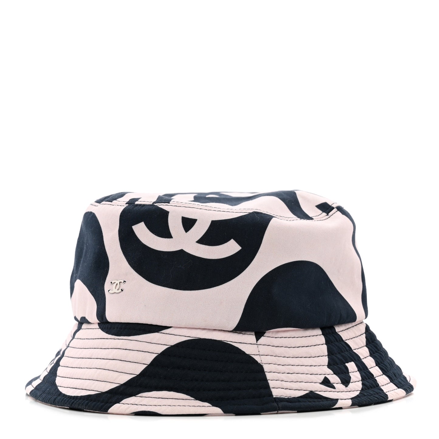 Cotton CC Bucket Hat L Pink Ivory