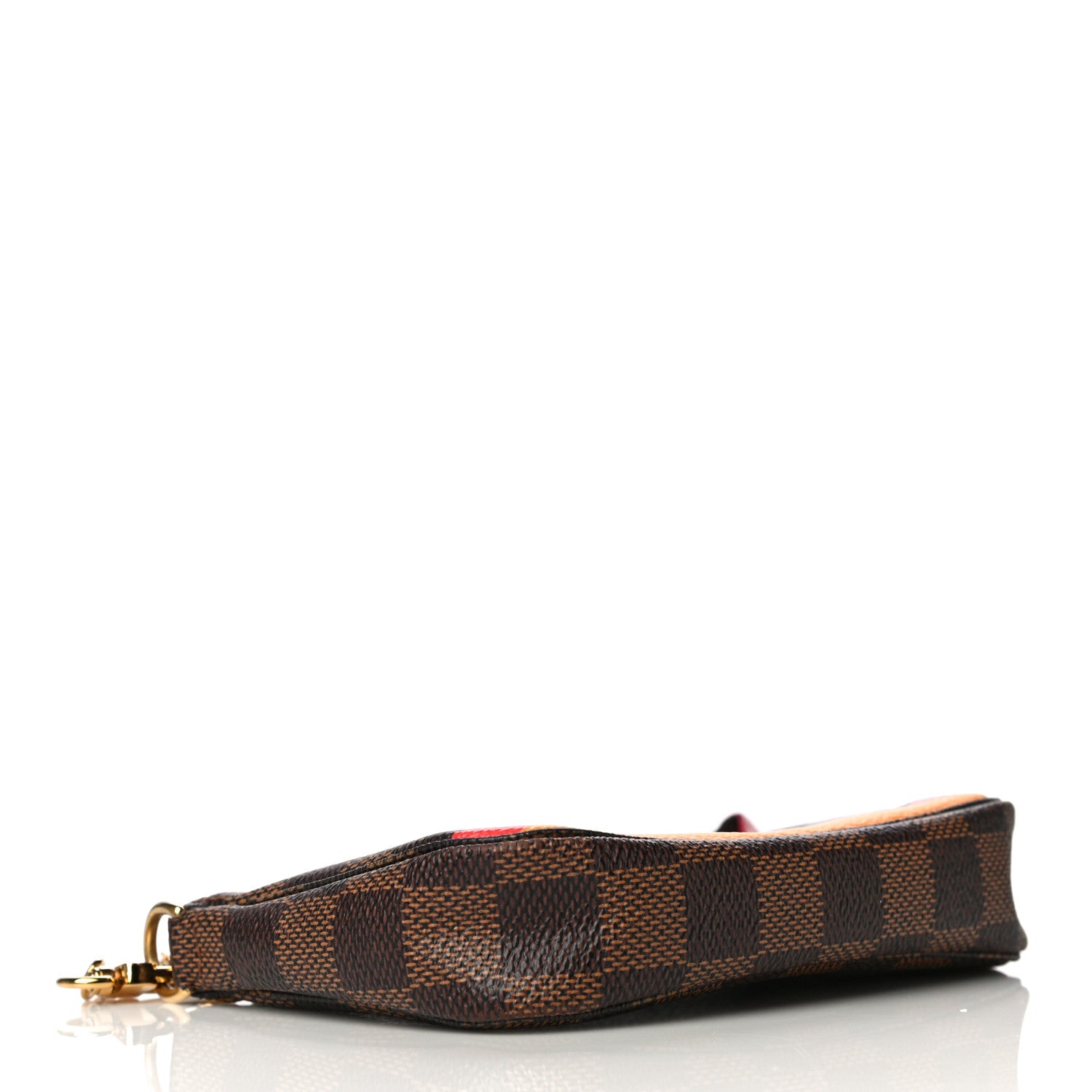 Louis Vuitton Damier Ebene 2015 Christmas Animation Mini Pochette Accessories 4 of 13