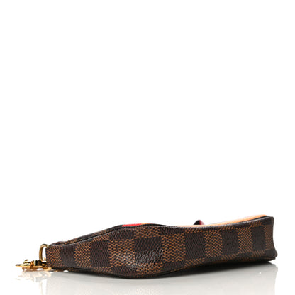 Louis Vuitton Damier Ebene 2015 Christmas Animation Mini Pochette Accessories 4 of 13