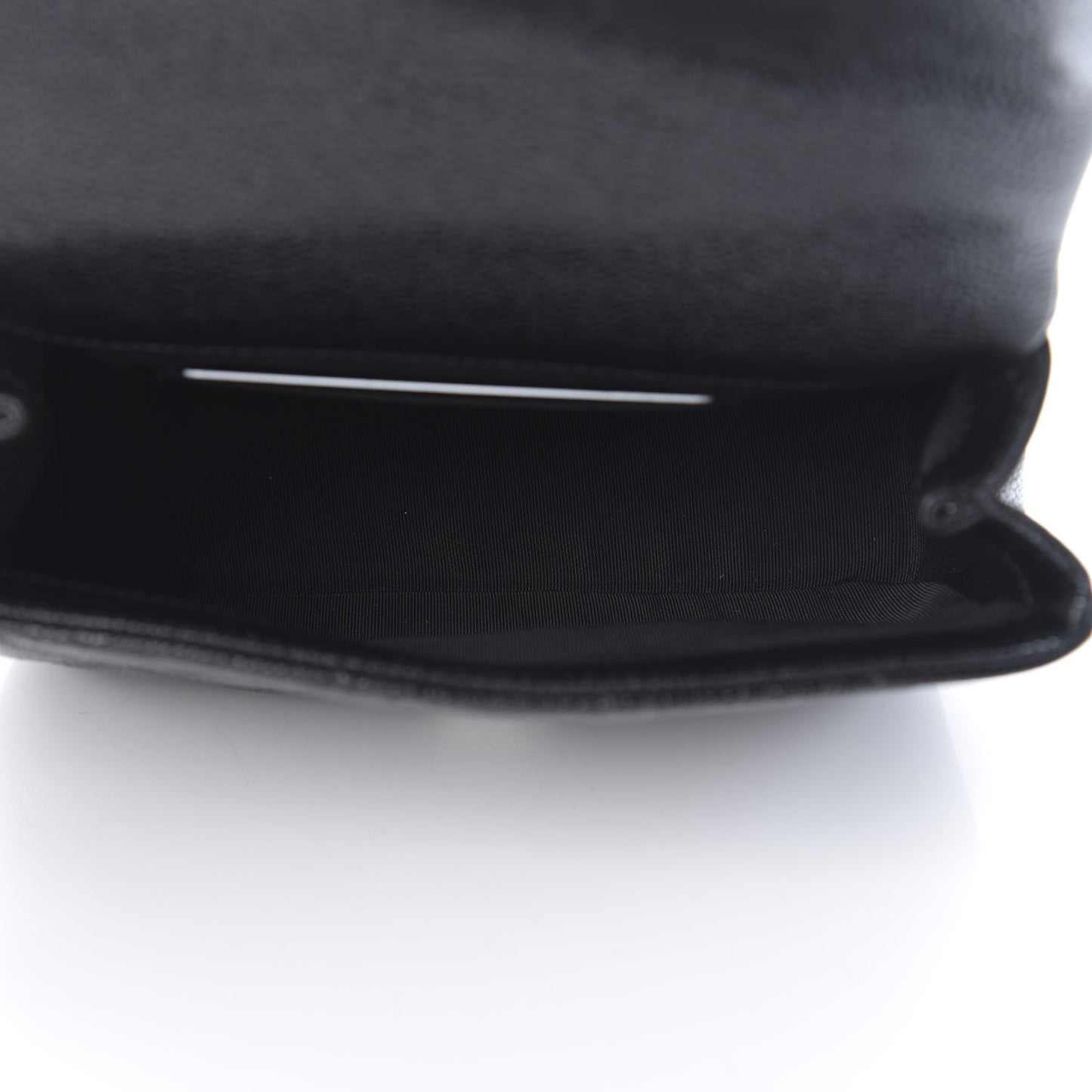 Caviar Quilted Incognito Mini Square Flap Black