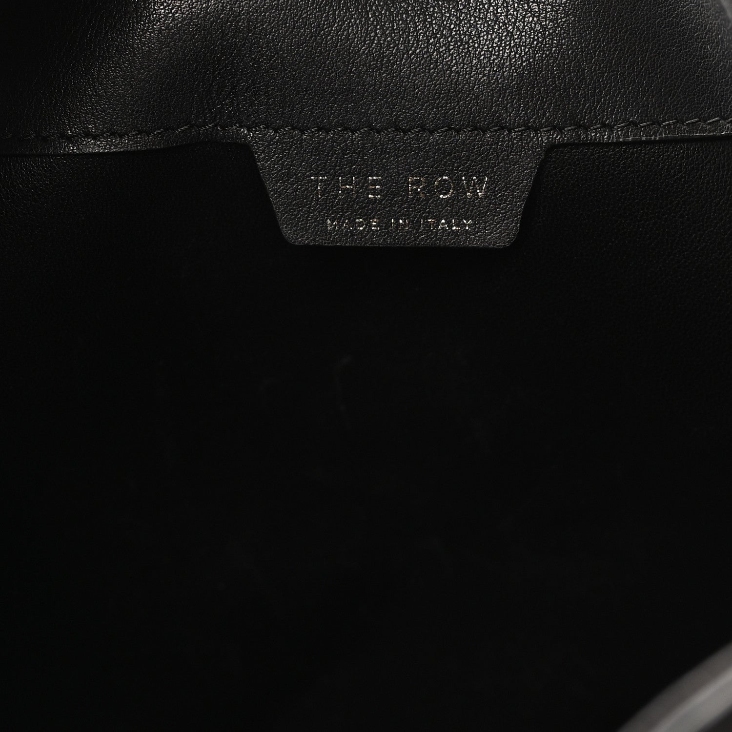The Row Polished Saddle Calfskin Alexia Bag Black 7 of 10