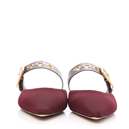Christian Dior Technical Fabric D-Dior Mule 39.5 Rouge 2 of 9