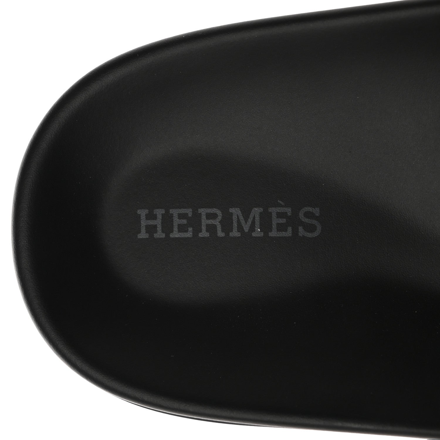 Hermes Calfskin Womens Chypre Sandals 38 Black 7 of 9