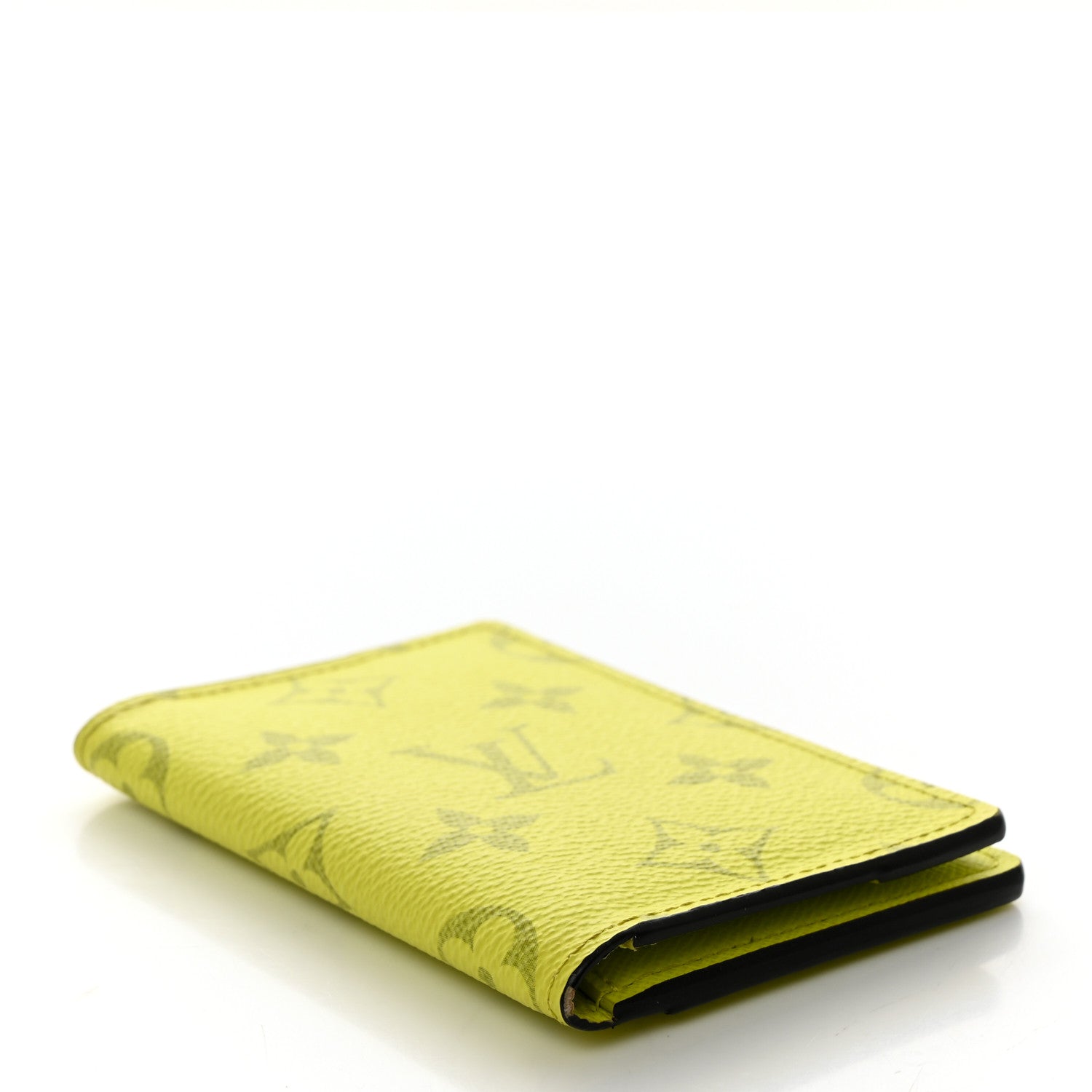 Louis Vuitton Monogram Taiga Pocket Organizer Yellow 4 of 7