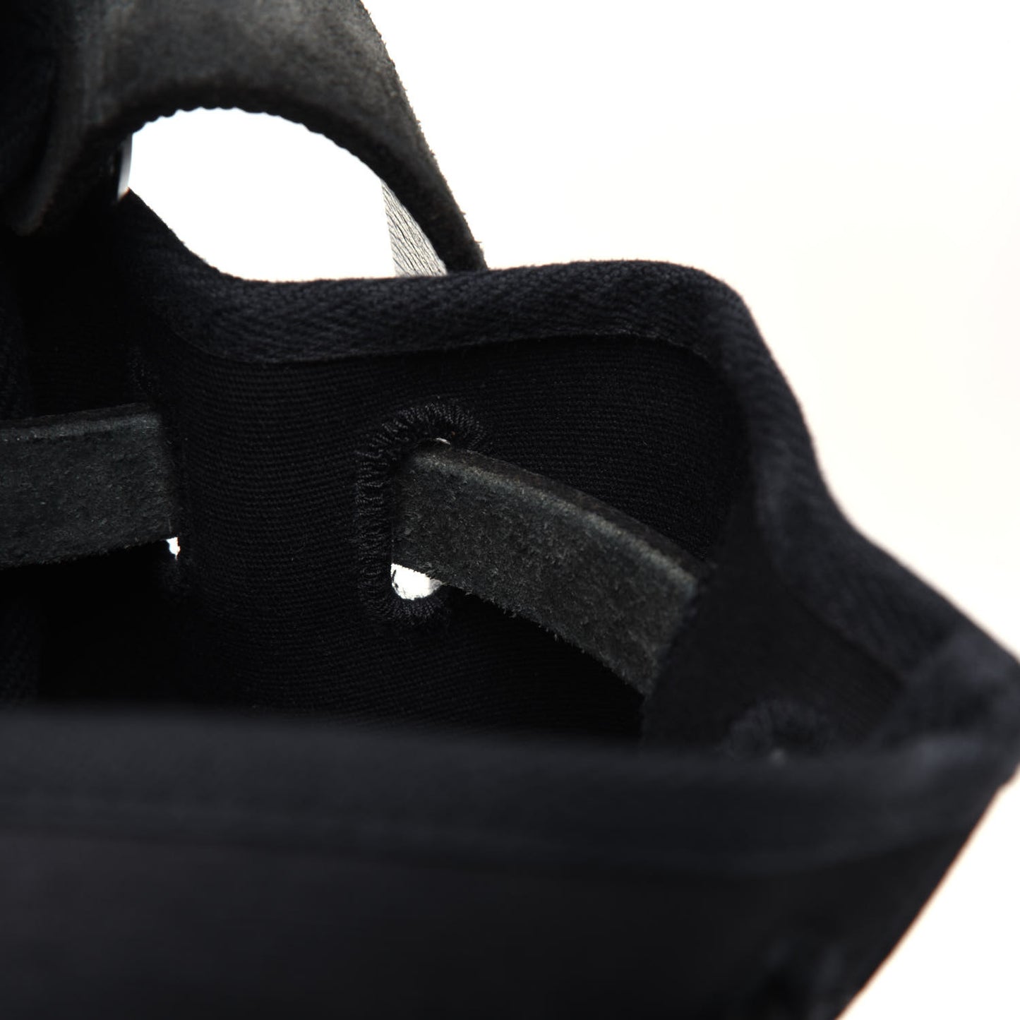 Toile Vache Calfskin Herbag 40 GM Black