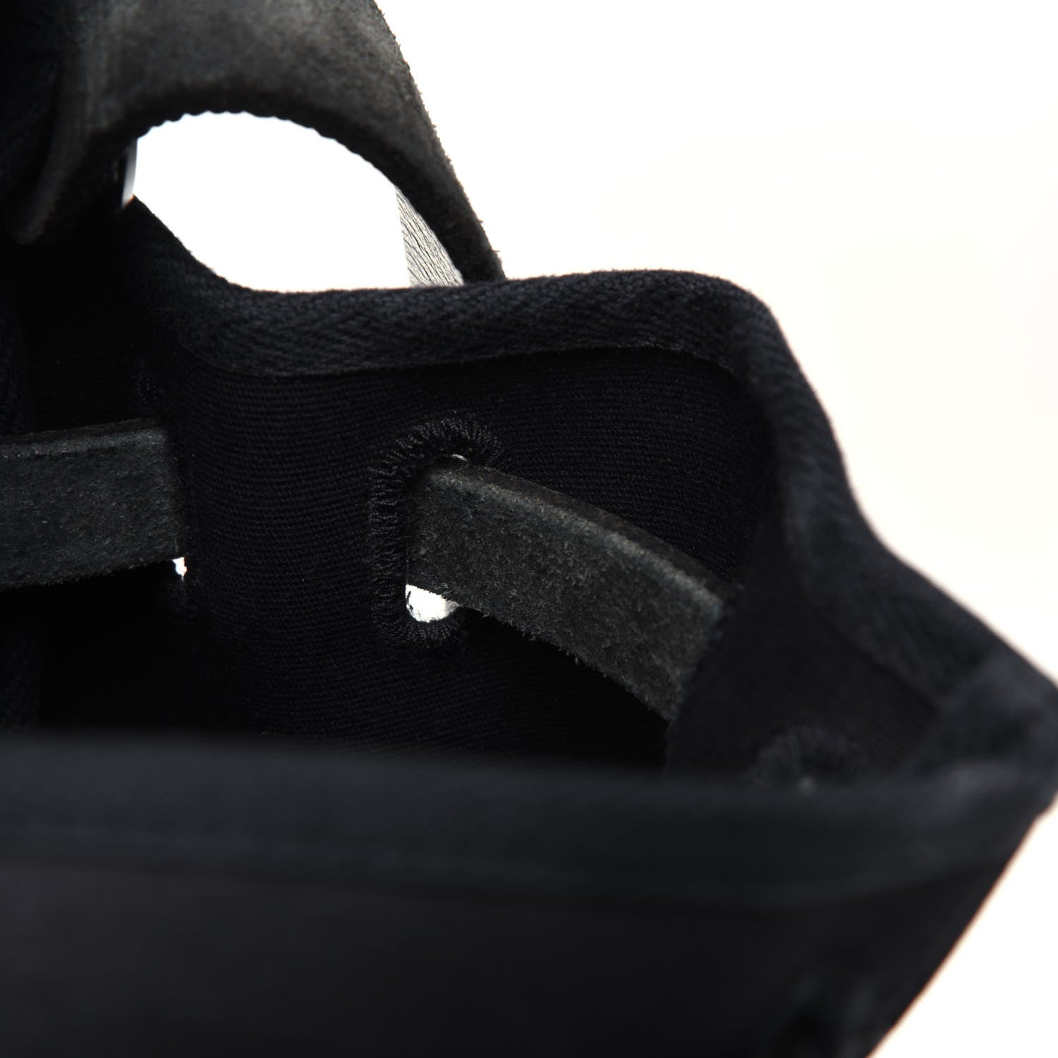 Hermes Toile Vache Calfskin Herbag 40 GM Black 16 of 30