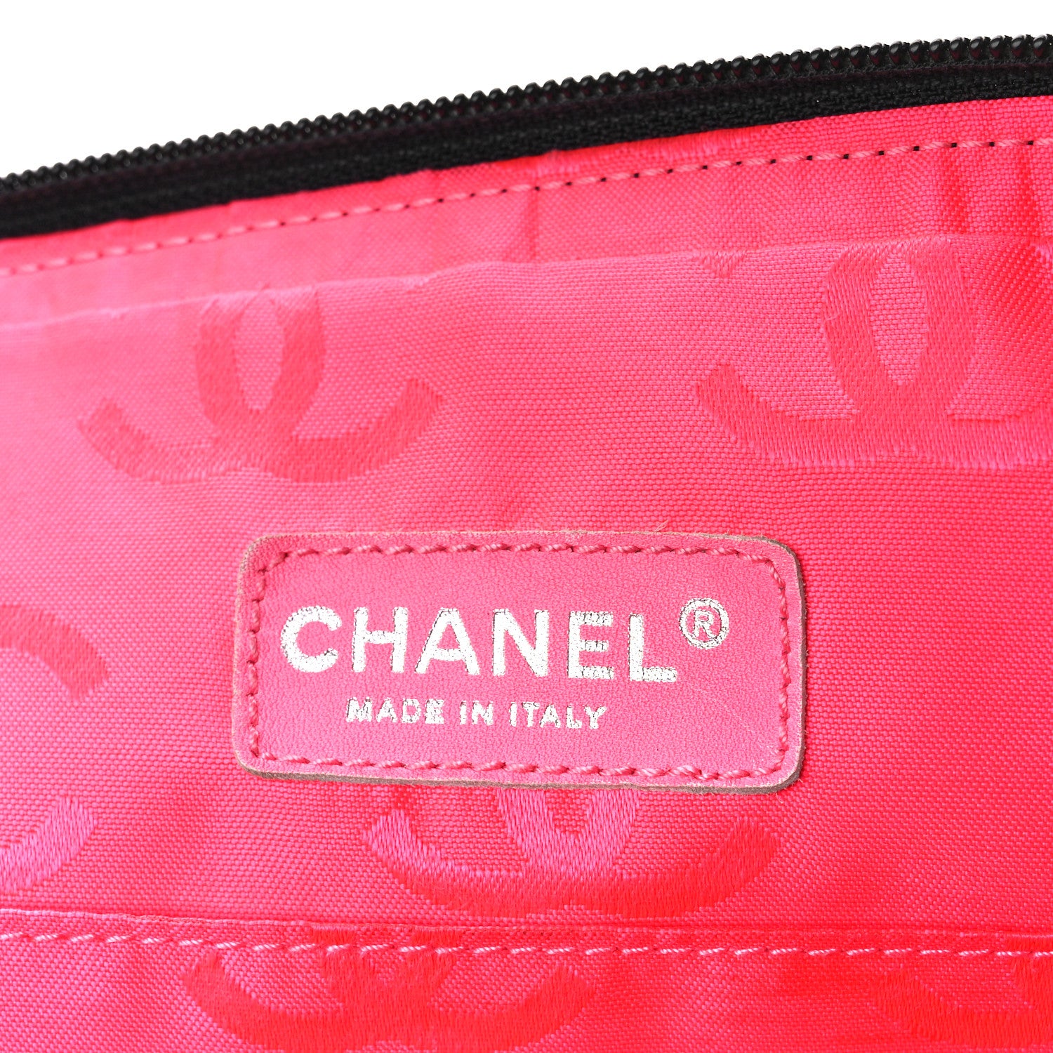 Chanel Calfskin Quilted Large Cambon Messenger Black White 6 of 13