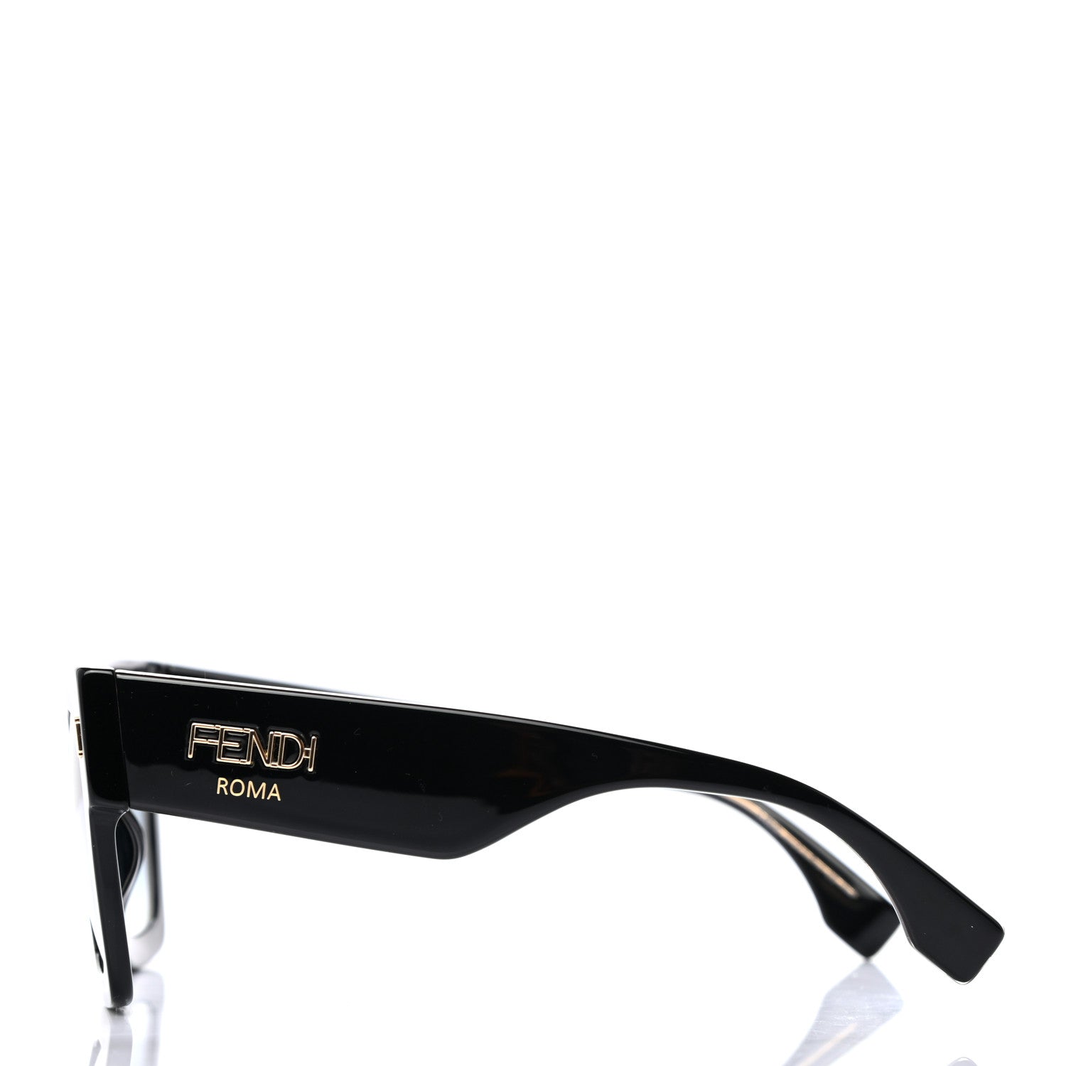 Fendi Acetate Fendi Roma Sunglasses FF 0457/G/S Black Blue 3 of 6