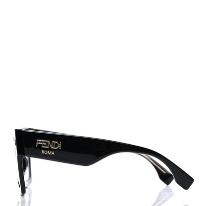 Fendi Acetate Fendi Roma Sunglasses FF 0457/G/S Black Blue 3 of 6
