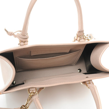 Balenciaga Grained Calfskin Gold Metallic Edge Hardware Papier Mini A4 Tote 6 of 10