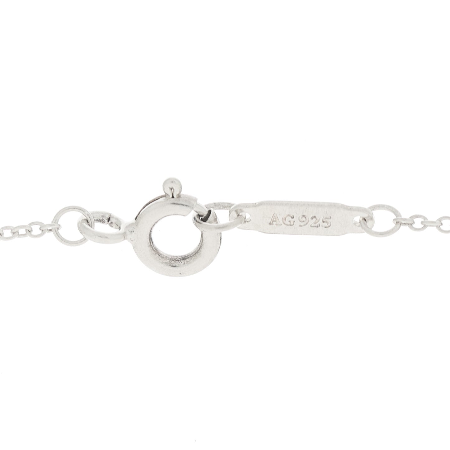 Sterling Silver Atlas Lariat Pendant Necklace