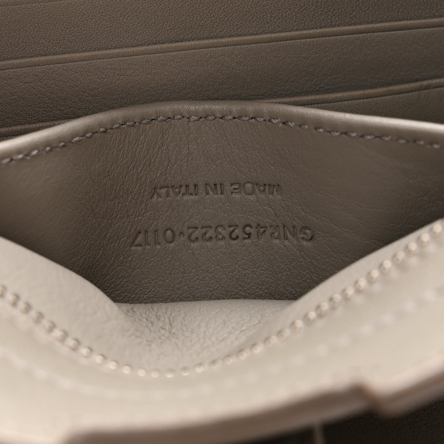Calfskin Monogram Toy Cabas  Oyster Grey