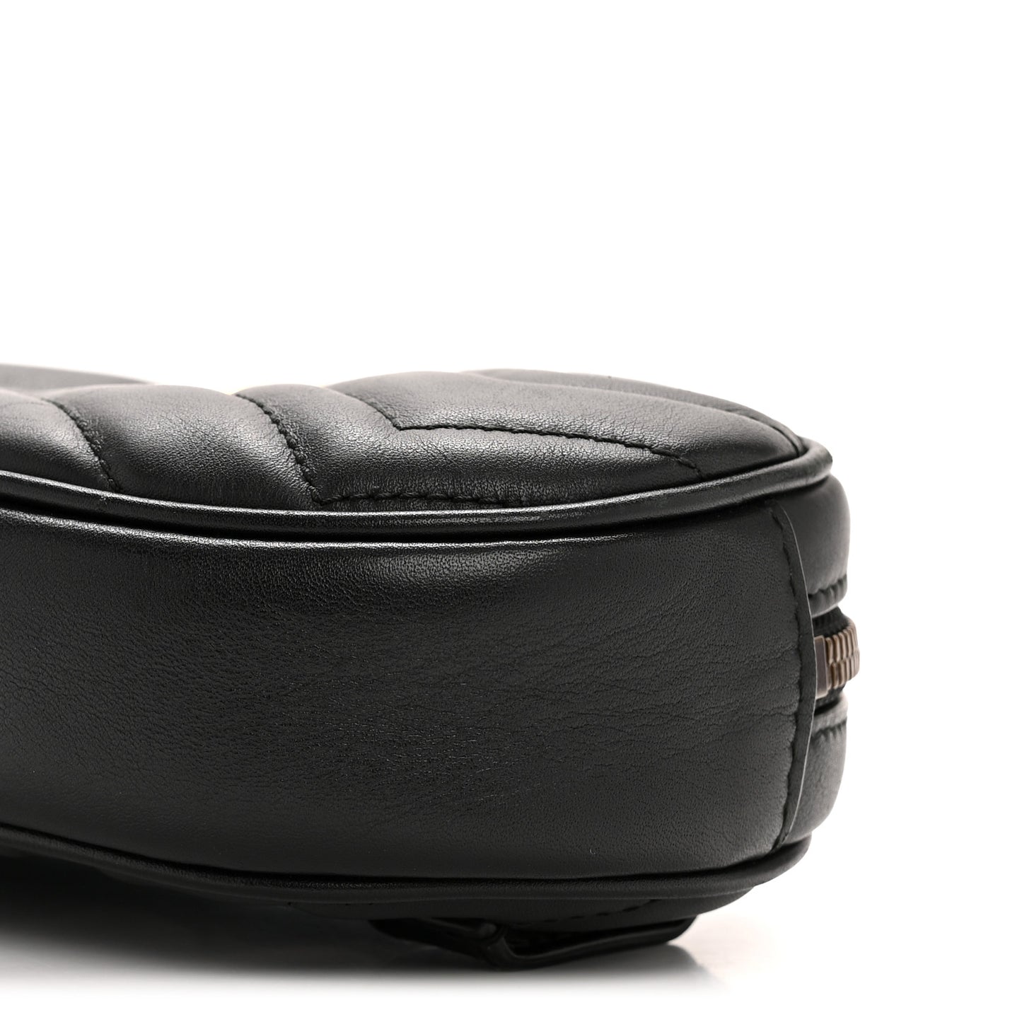 Calfskin Matelasse GG Marmont Belt Bag 95 38 Black