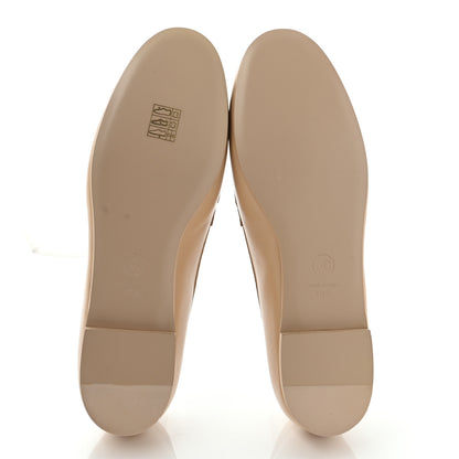 Chanel Lambskin CC Loafers 40.5 Beige 5 of 13