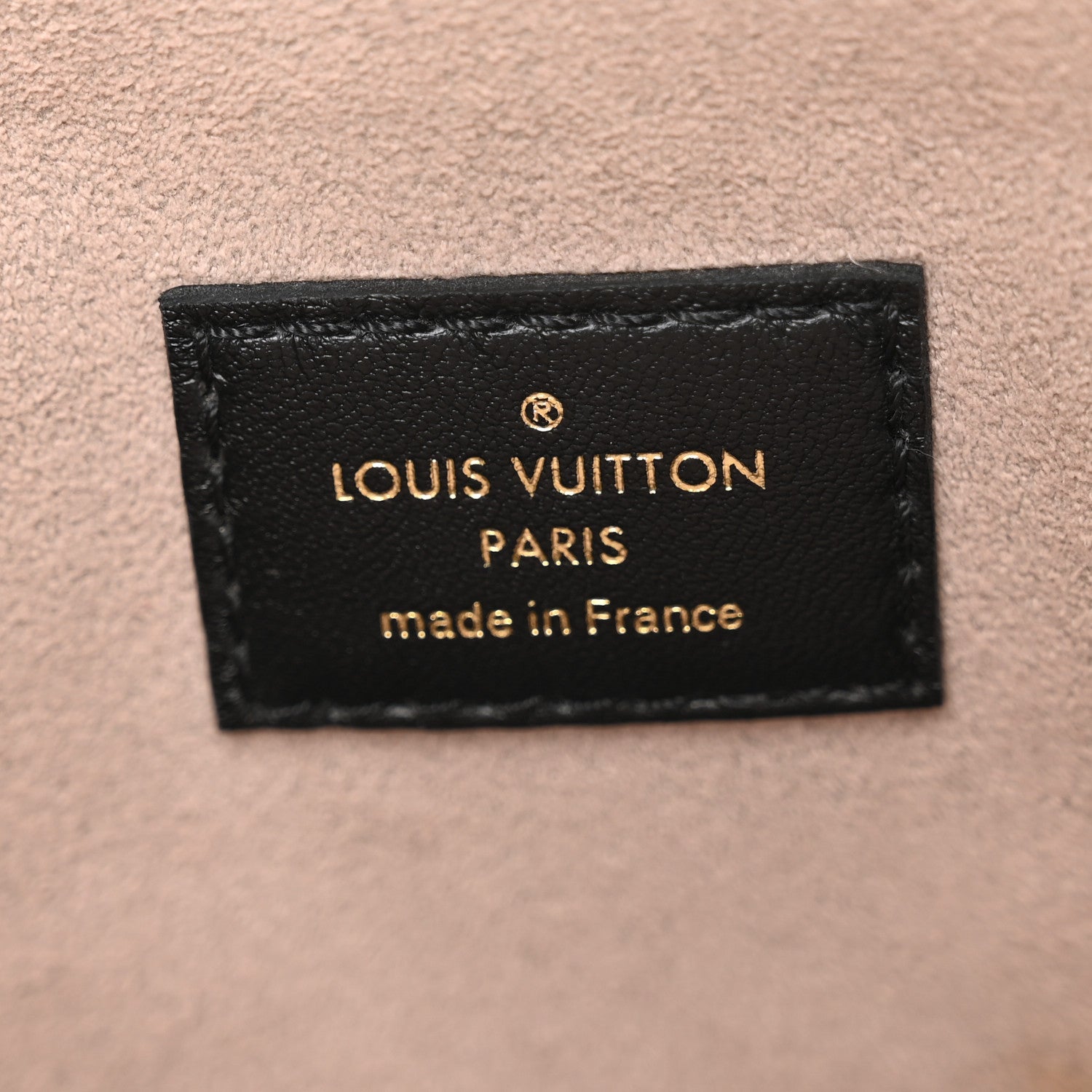 Louis Vuitton Lambskin Embossed Monogram Coussin PM Black 8 of 12