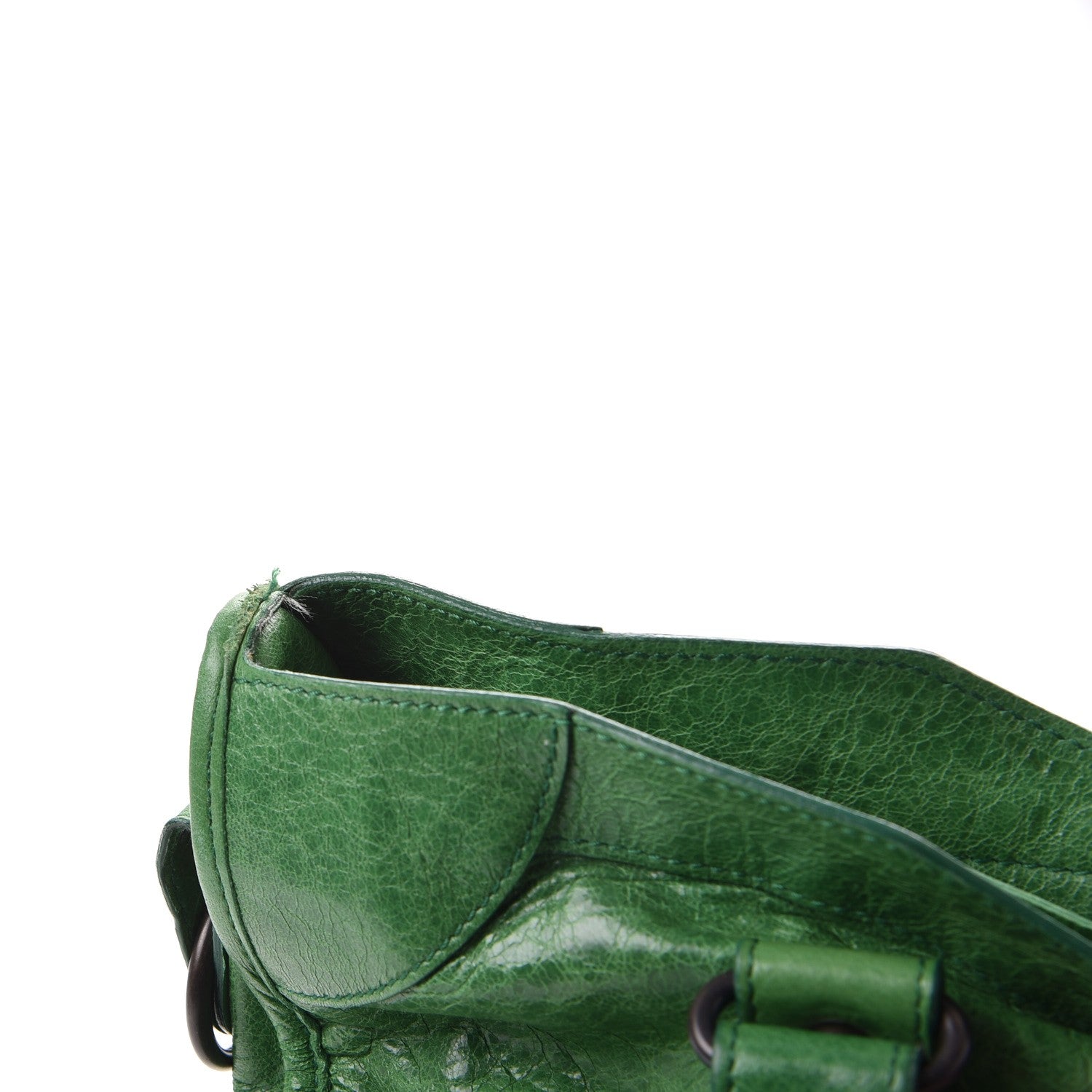 Balenciaga Agneau Classic Hardware City Pommier 10 of 13