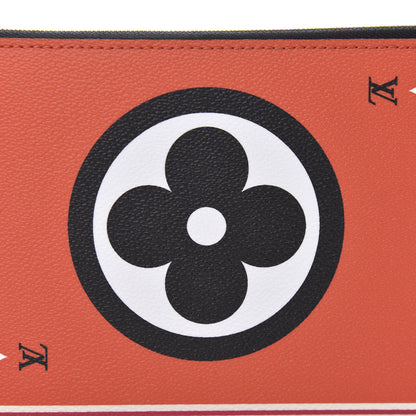 Louis Vuitton Game On Neverfull MM Pochette White 9 of 9