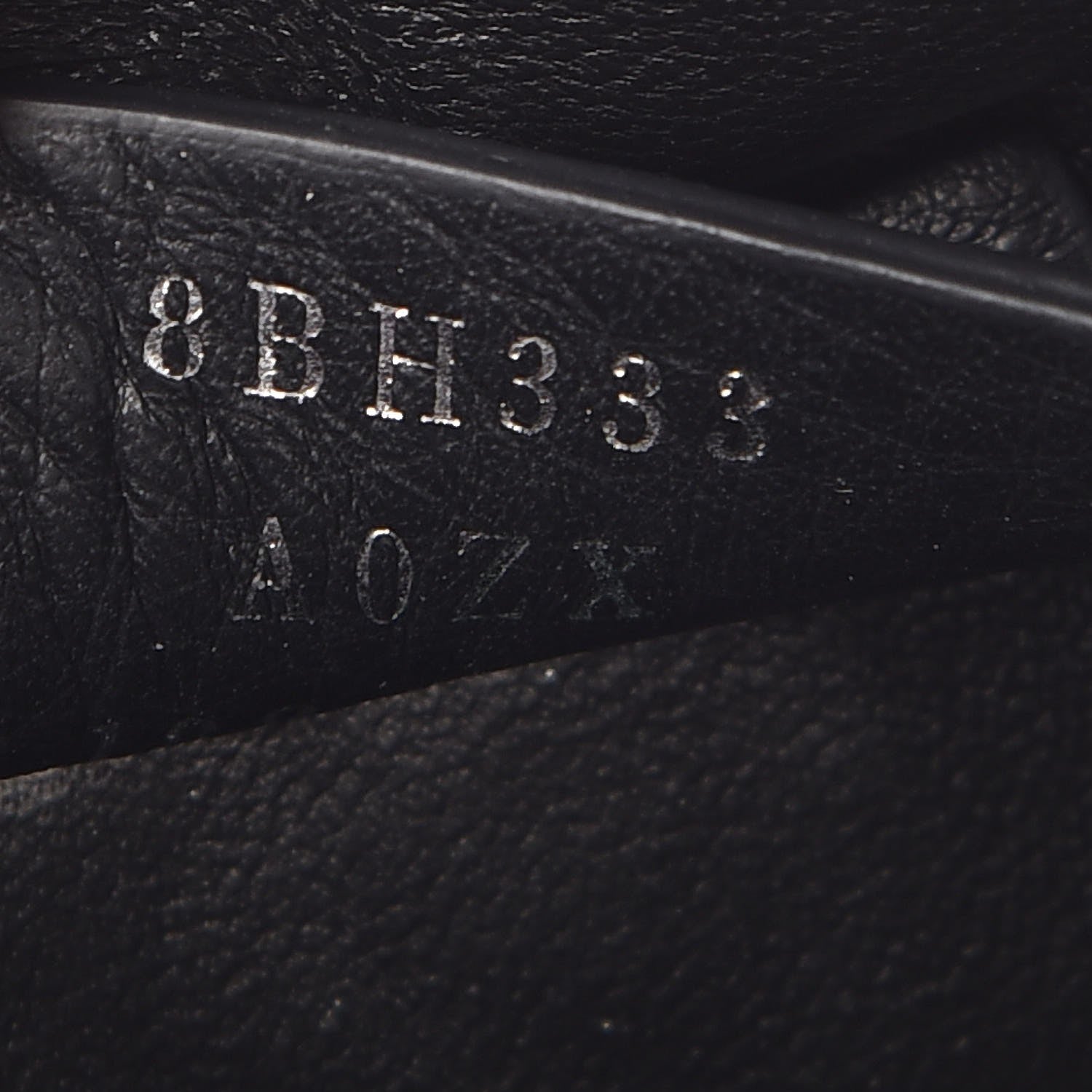Fendi Vitello Pearl Embellished Mini 3Jours Tote Black 7 of 9