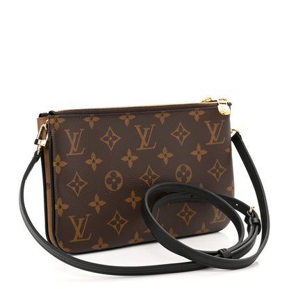 Louis Vuitton Reverse Monogram Giant Double Zip Pochette 3 of 10