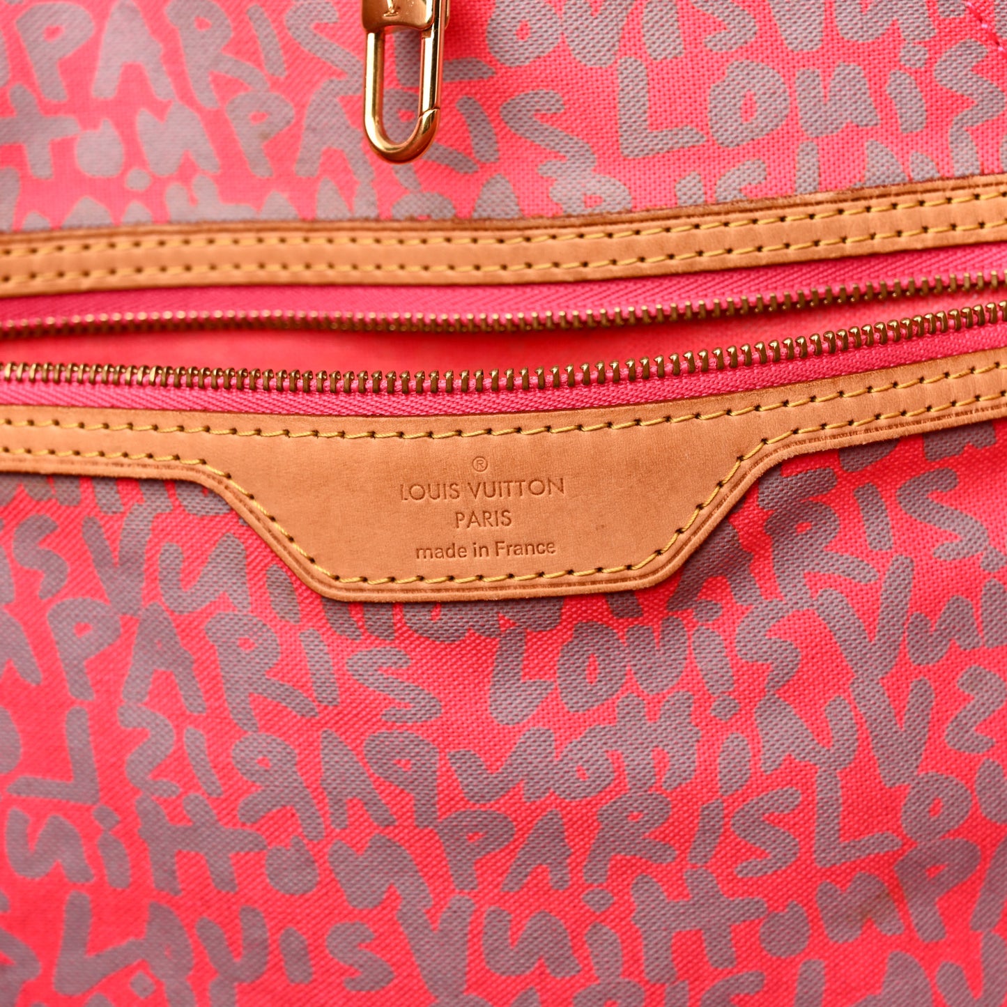 Monogram Graffiti Neverfull GM Fuchsia