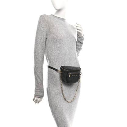 Louis Vuitton Empreinte Mini Bumbag Black 2 of 9