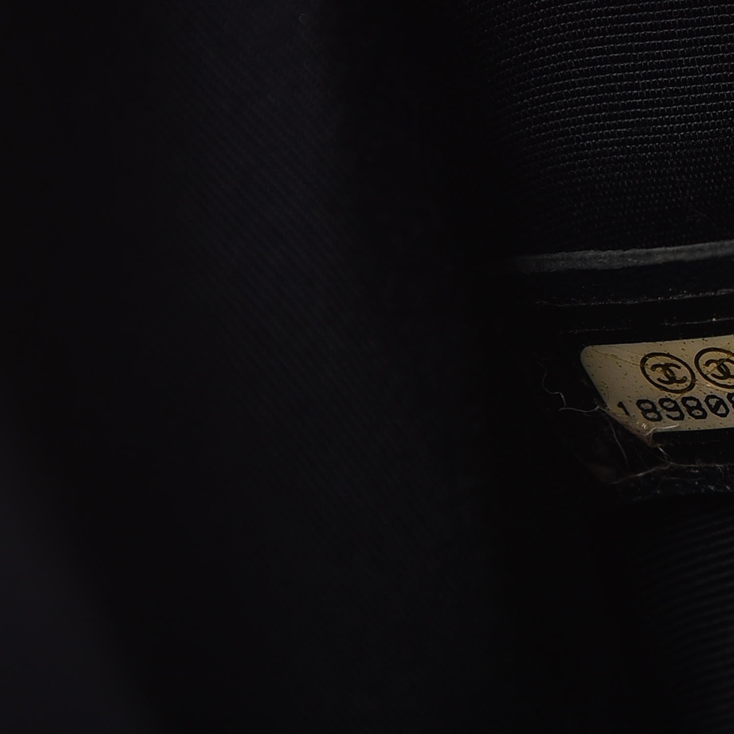 Chanel Lambskin Embossed Medium Boy Cube Flap Navy 7 of 8