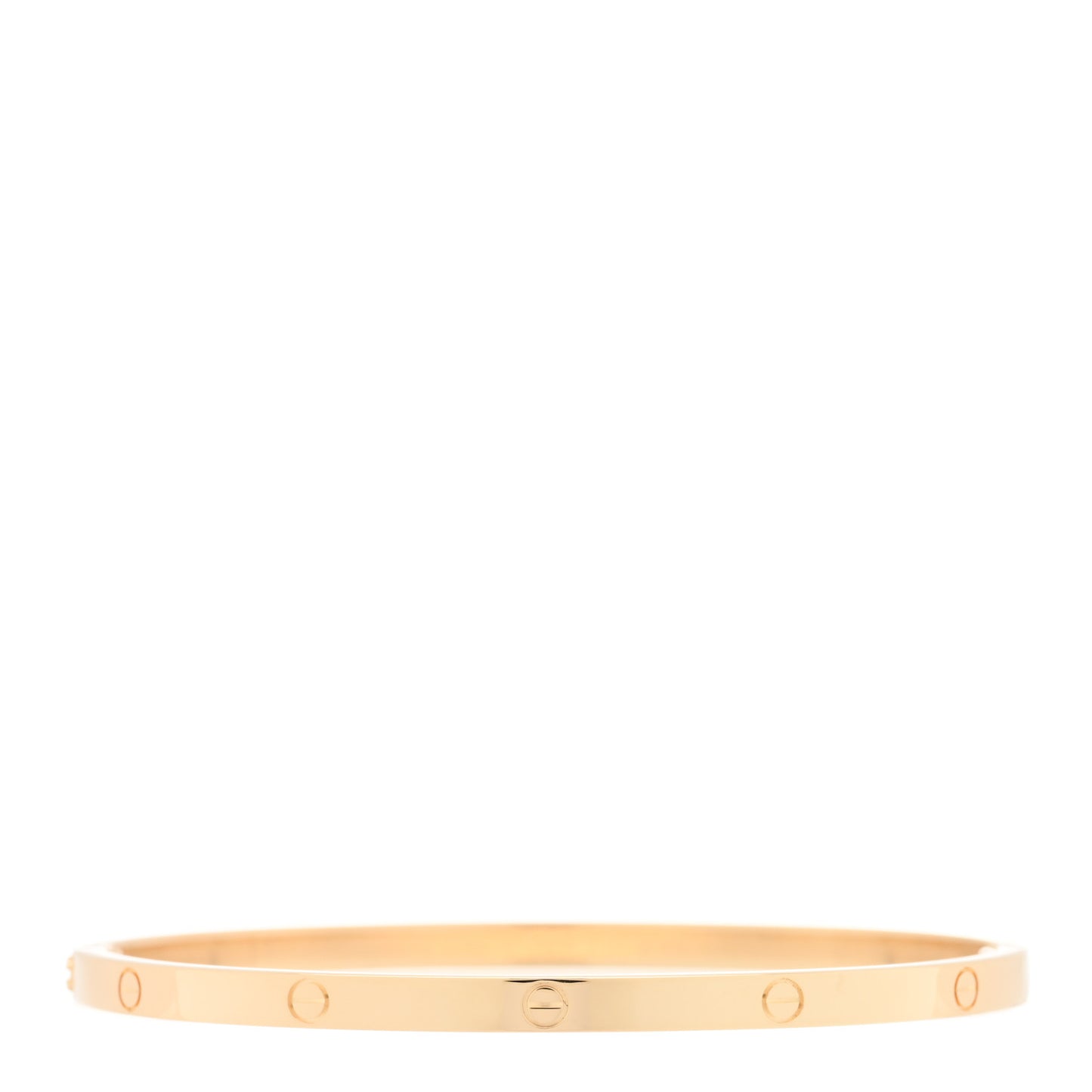 18K Yellow Gold Small LOVE Bracelet 18