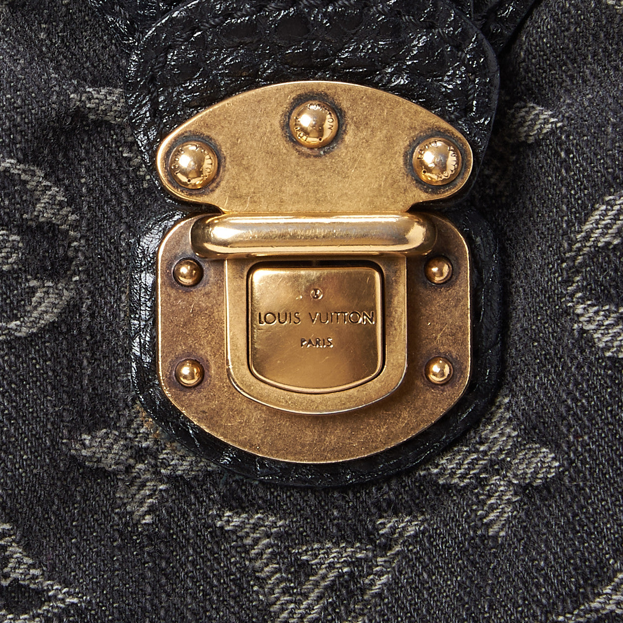 Louis Vuitton Denim Mahina XS Black 8 of 9