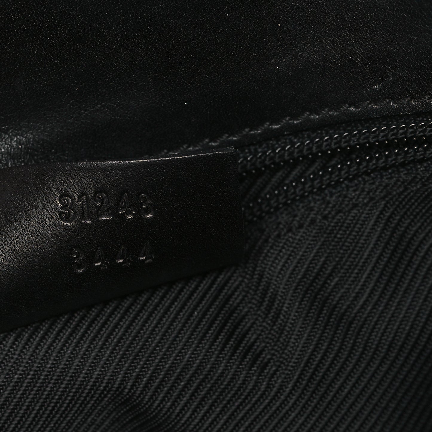 Monogram Bucket Tote Black