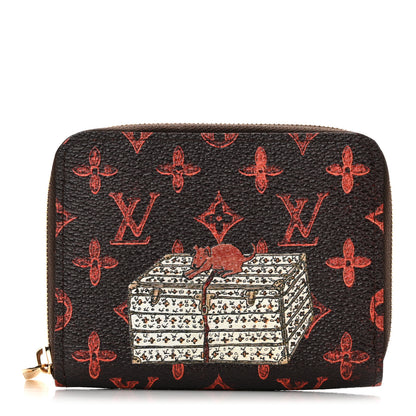 Louis Vuitton Catogram Zippy Coin Purse Marron 1 of 8