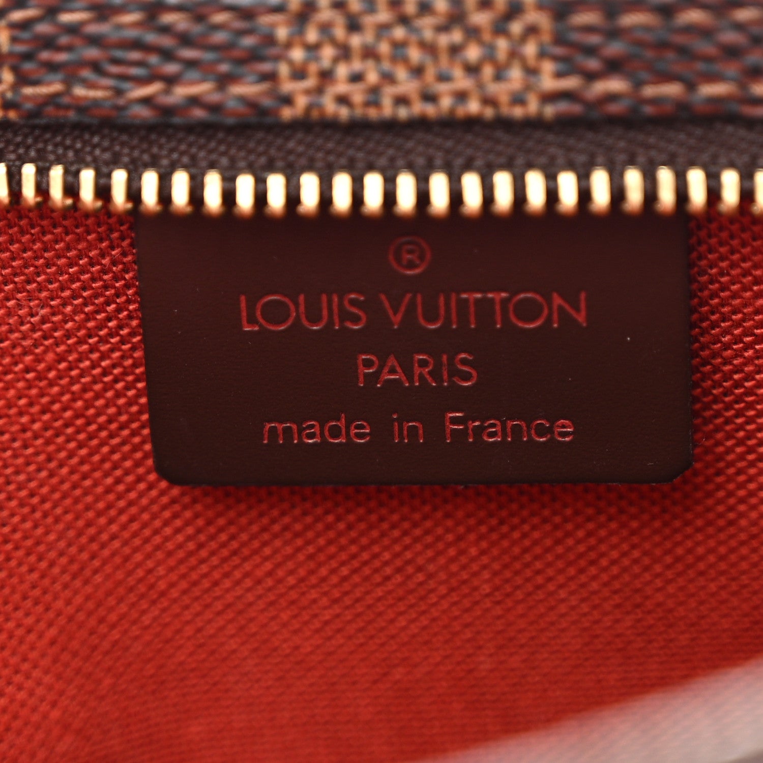 Louis Vuitton Damier Ebene Navona Pochette Accessories 6 of 10