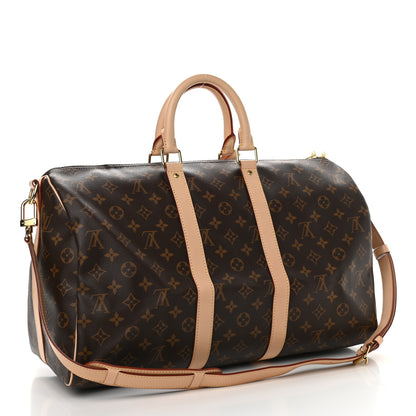 Louis Vuitton Monogram Keepall Bandouliere 45 3 of 9