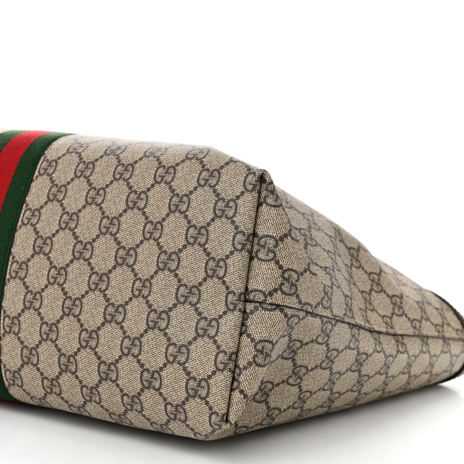 Gucci GG Supreme Monogram Medium Ophidia Shopping Tote Brown 11 of 11