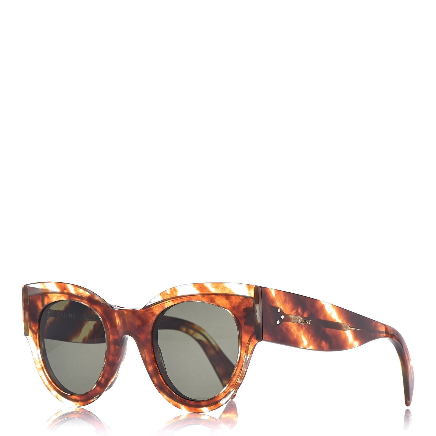 Celine Sunglasses CL 40008I Havana 1 of 7