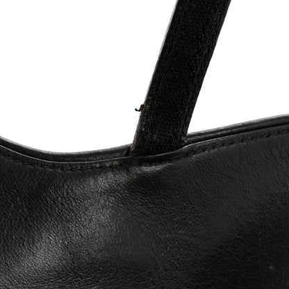 Christian Dior Calfskin Saddle Bag Black 11 of 14