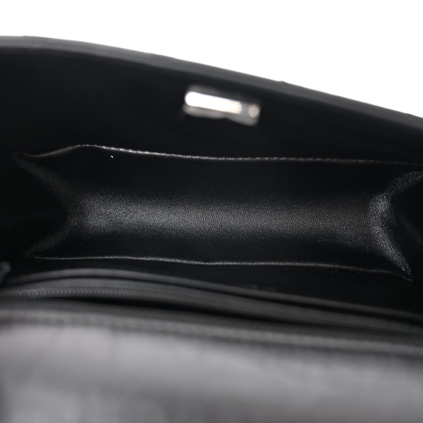 Aged Calfskin Quilted 2.55 Reissue Mini Flap So Black