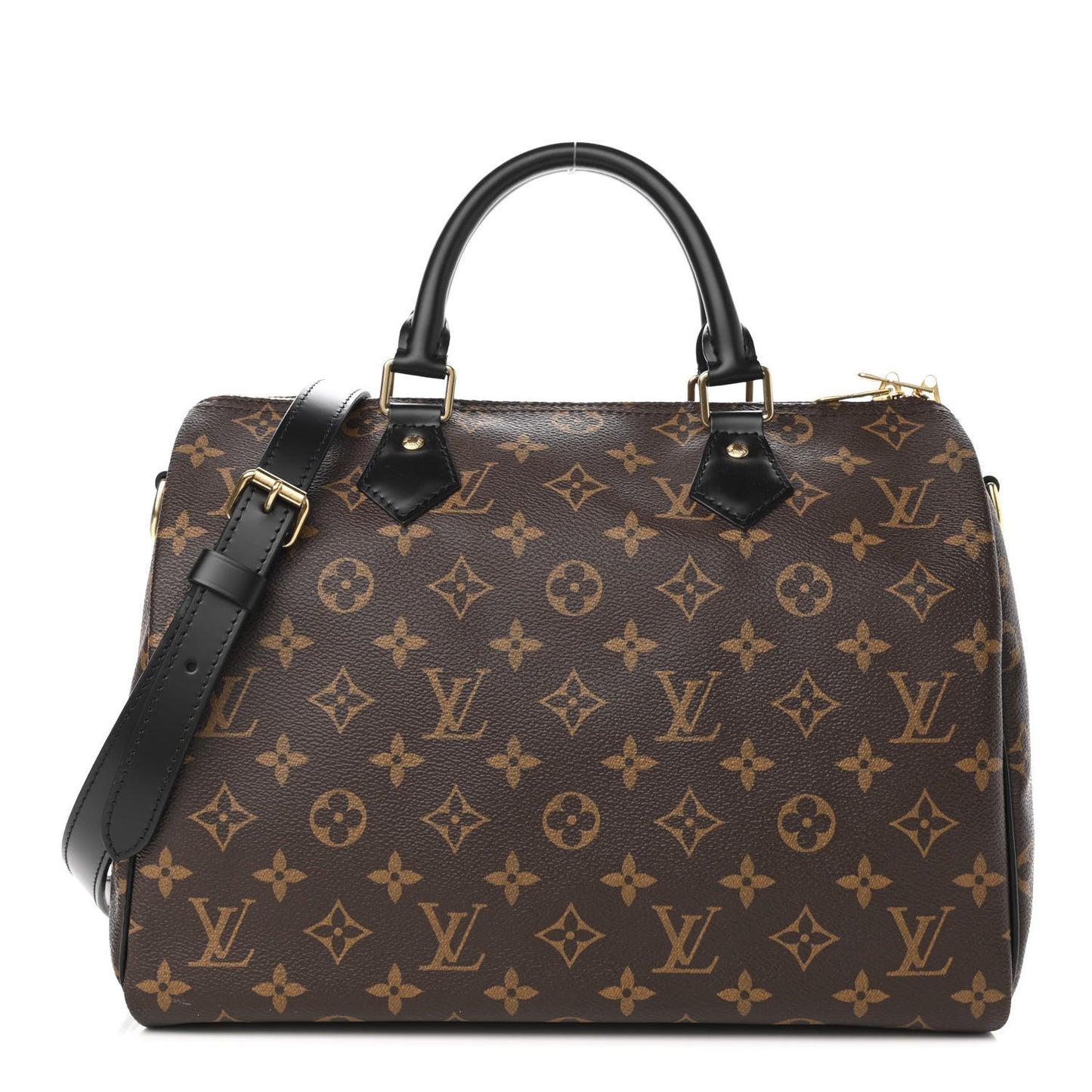 Monogram My World Tour Speedy Bandouliere 30 Black