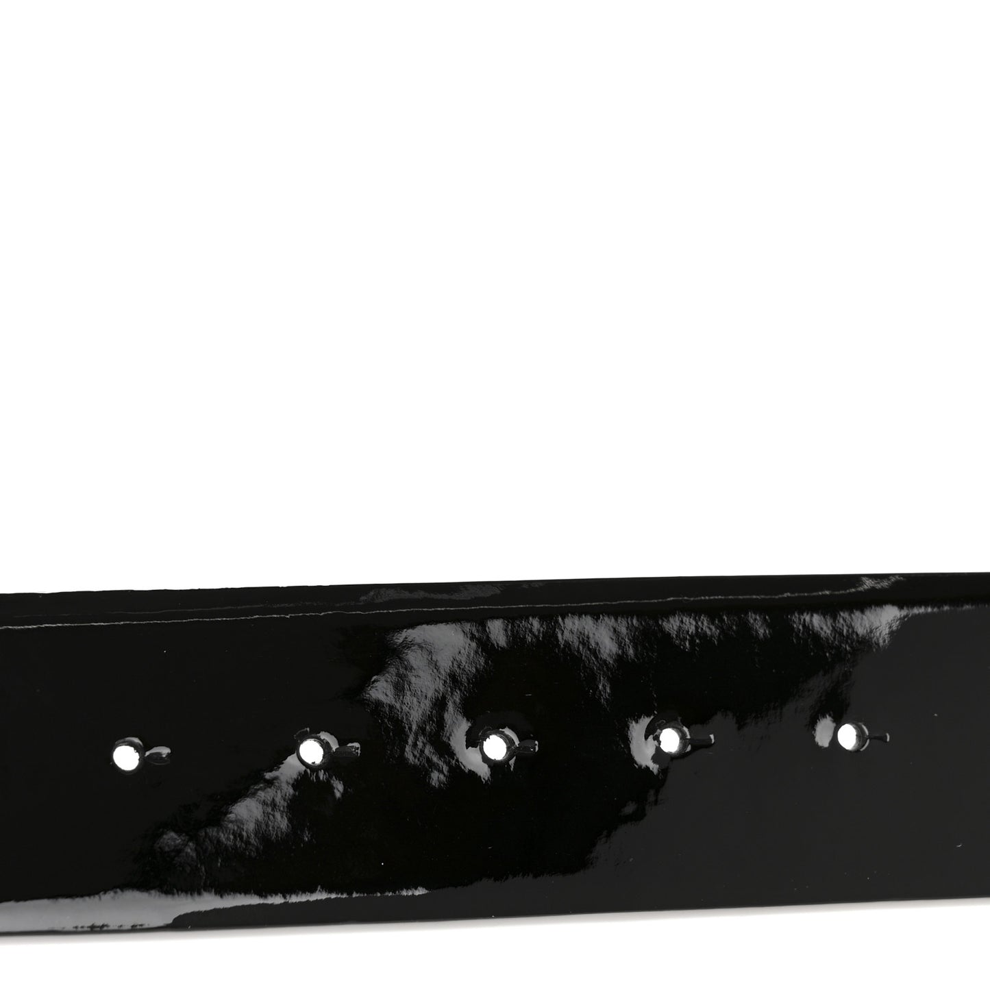 Patent Leather Gripoix Maltese Cross Belt 75 30 Black