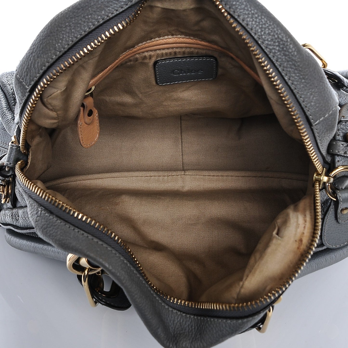 Calfskin Medium Paraty Grey