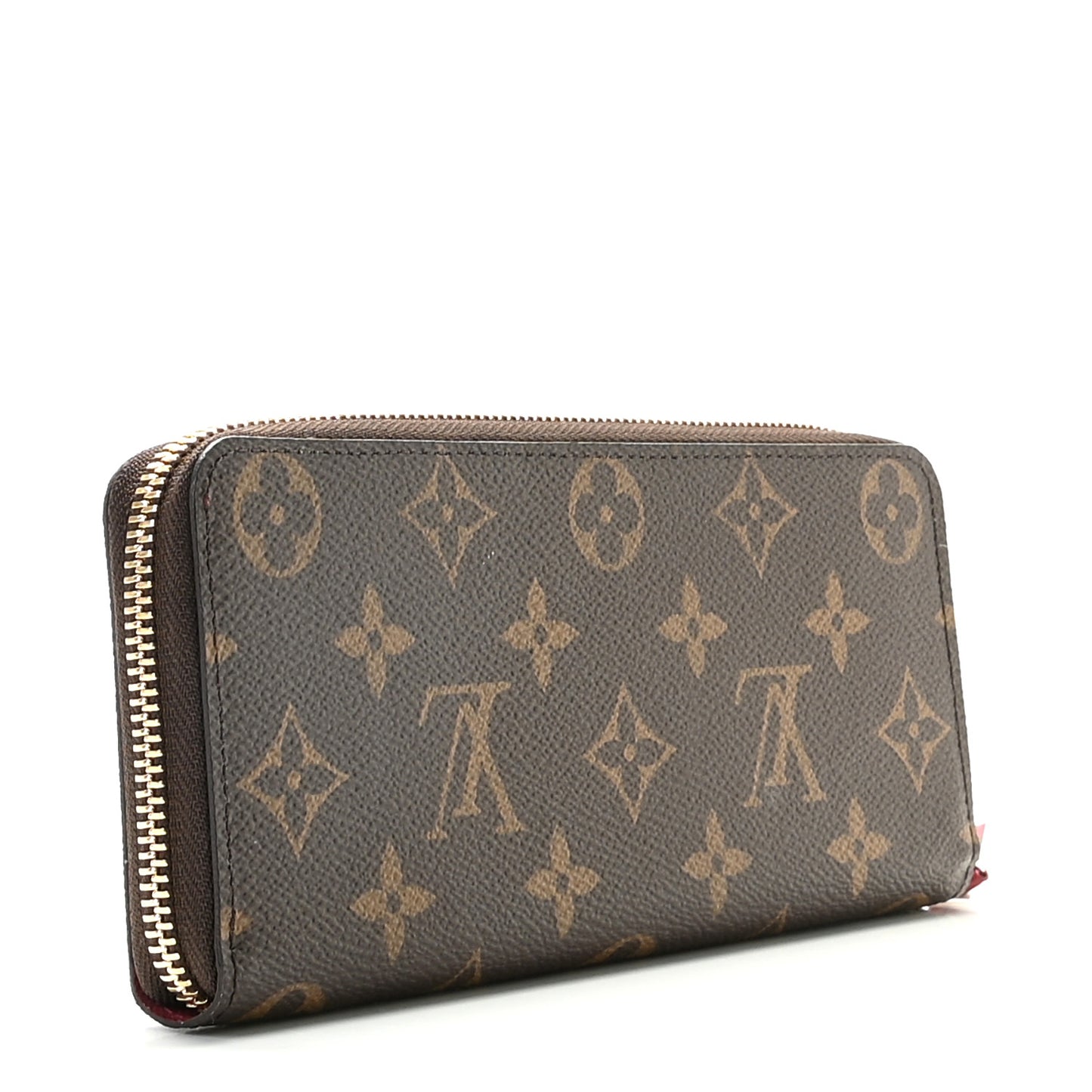 Monogram Clemence Wallet Fuchsia