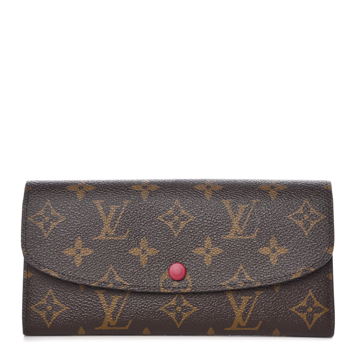 Louis Vuitton Monogram Emilie Wallet Fuchsia 1 of 8