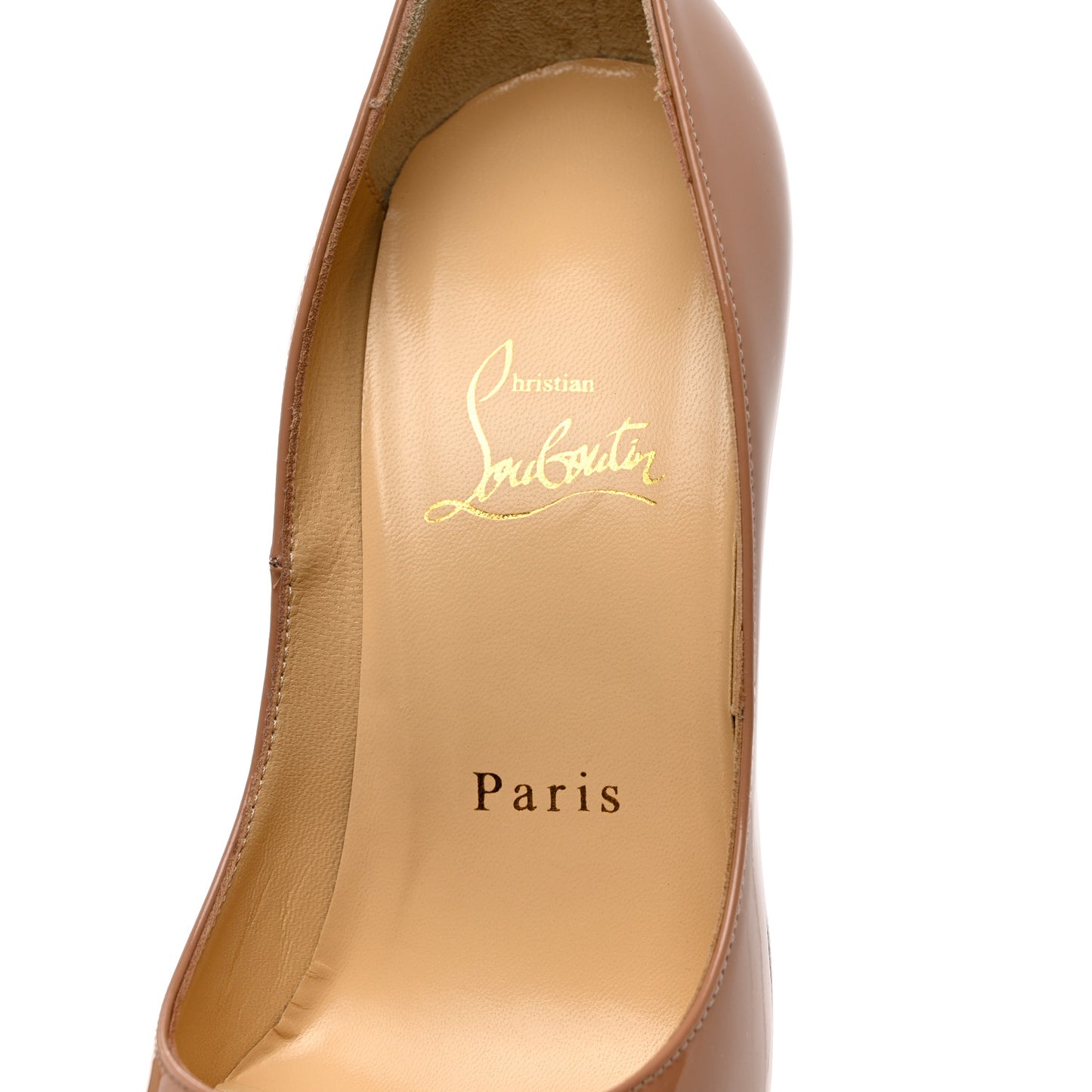 Patent Lady Peep 150 Pumps 37 Nude