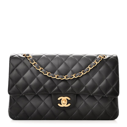 Chanel Gradient Lambskin Medium Double Flap Grey 1 of 10
