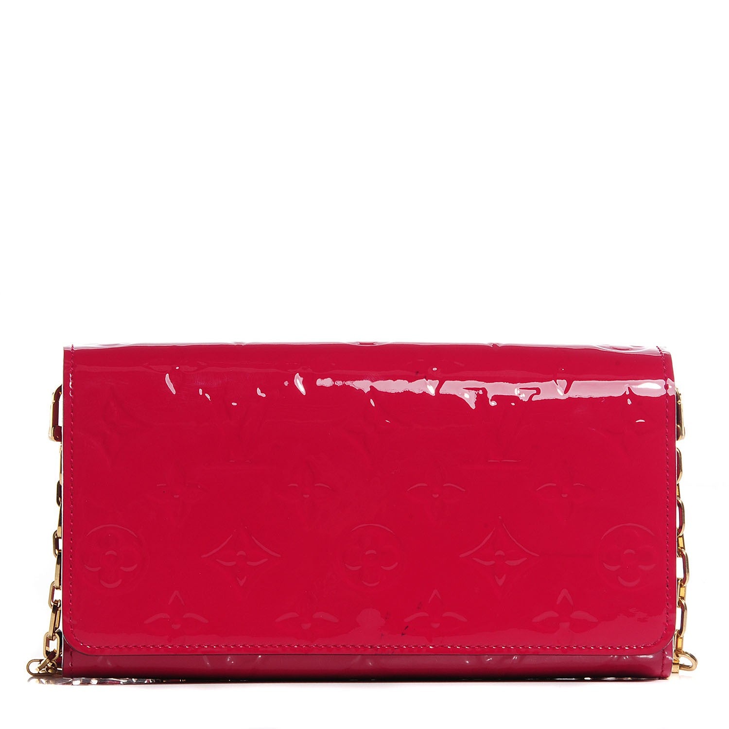 Louis Vuitton Vernis Chaine Wallet Rose Indien 1 of 7