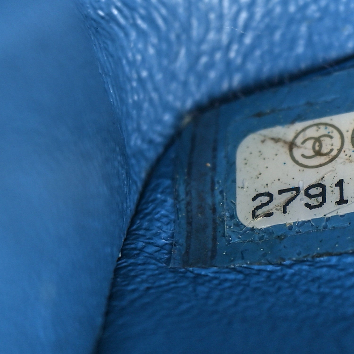 Chanel Lambskin Quilted Small Double Flap Blue 7 of 10