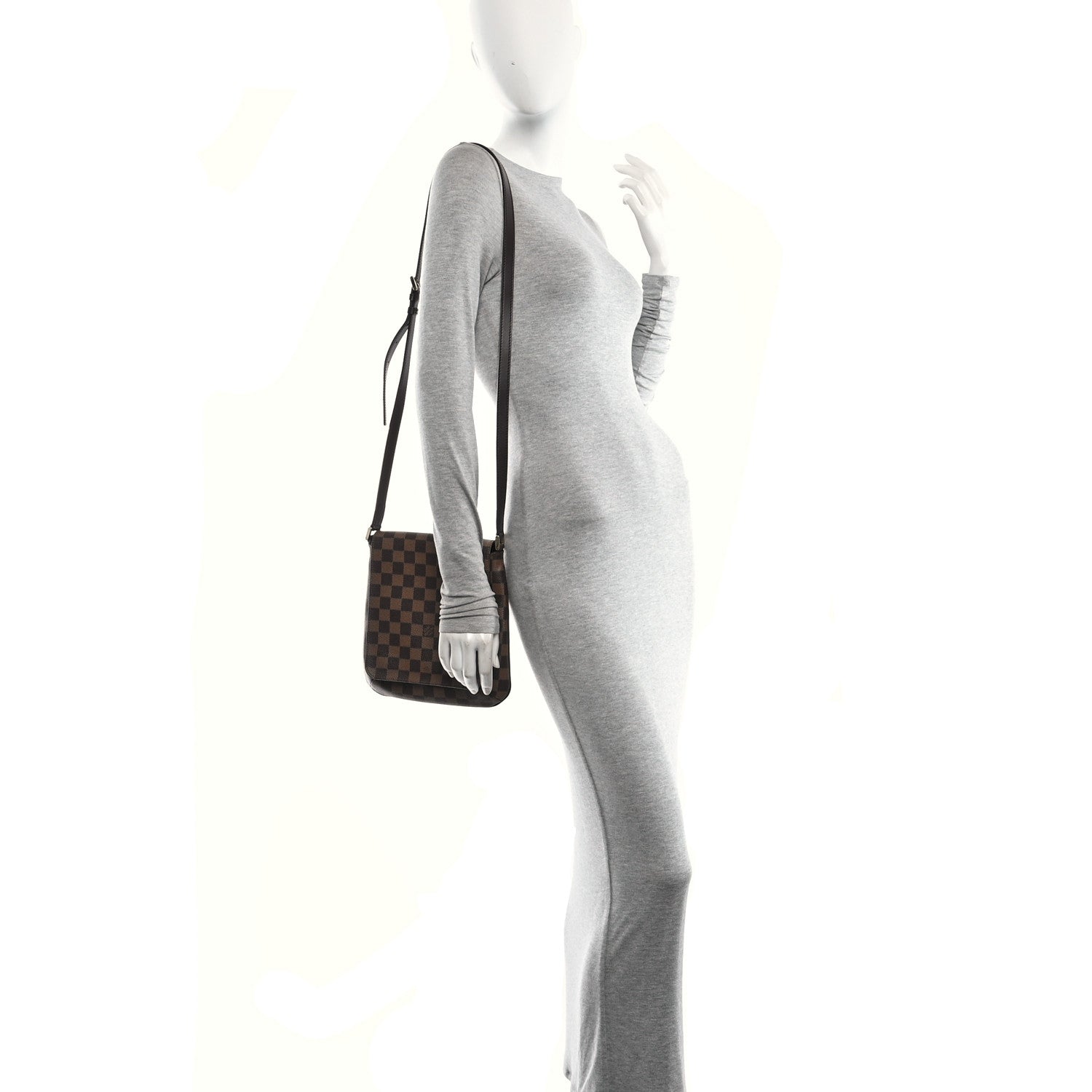 Louis Vuitton Damier Ebene Musette Salsa Long Strap 2 of 9